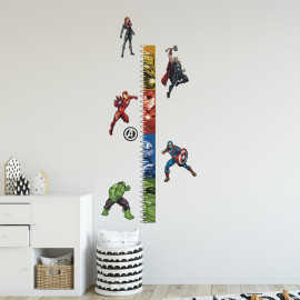 Stickers Muraux Marvel Avengers Tableau de Croissance