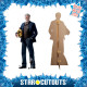 Figurine en carton taille réelle - Doctor Fate / Kent Nelson en costume - Pierce Brosnan - Black Adam - Hauteur 186 cm