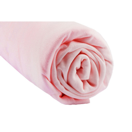 Drap housse Bambou 90x190 / 90x200 cm - Rose