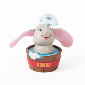 Boite à musique animée en bois – Dumbo dans son bain