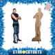 Figurine en carton taille réelle - Dominik Mysterio - Catch WWE - Hauteur 186 cm