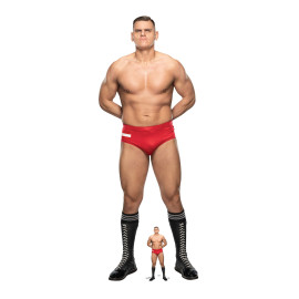Figurine en carton taille réelle - Gunther - Catch WWE - Hauteur 193 cm