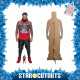 Figurine en carton taille réelle - Jimmy Uso - Catch WWE - Hauteur 192 cm