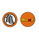 Coussin Forme Ronde - Dragon Ball Z - Orange