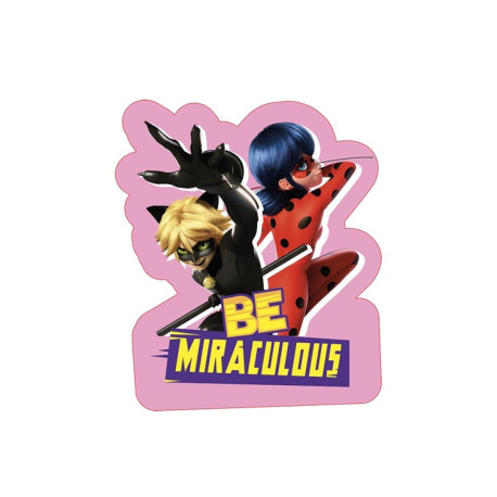 Coussin Forme Miraculous Ladybug "Be Miraculous"