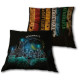 Coussin Harry Potter - Hogwarts - Château de Poudlard - Gryffondor, Hufflepuff, Ravenclaw, Slytherin - 35x35 cm