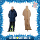 Figurine en carton taille réelle - José Mourinho - Entraîneur de Football - Hauteur 177 cm