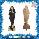 Figurine en carton taille réelle - Cher avec un pouce vers le haut - Chanteuse Américaine - Hauteur 175 cm