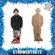 Figurine en carton taille réelle - Boy George - Chanteur Britannique - Hauteur 194 cm