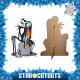 Figurine en carton - Noël - Jack et Sally L'Etrange Noël de Monsieur Jack - Hauteur 133 cm