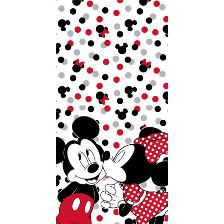 Serviette de plage - Disney Mickey et Minnie - 70x140 cm
