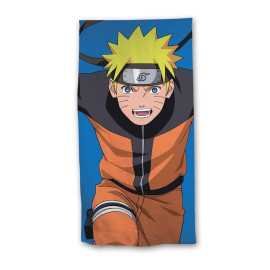 Serviette de plage - Naruto dans sa tenue habituelle et son bandeau - 70x140 cm