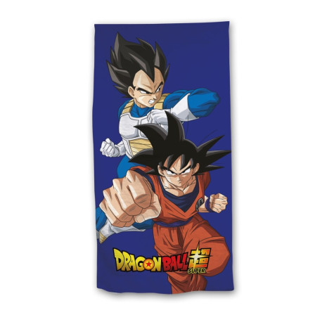 Serviette de plage - Dragon Ball Z - Vegeta et Son Goku - 70x140 cm