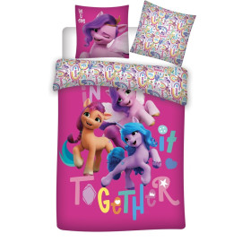 Parure de lit réversible My Little Pony - "Together" - 140 cm x 200 cm