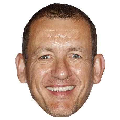 Masque en carton 2D Dany BOON - Acteur - Taille A4