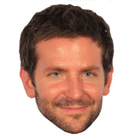 Masque en carton 2D Bradley Cooper - Acteur - Taille A4