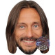 Masque en carton 2D Bob Sinclar - Dj - Taille A4