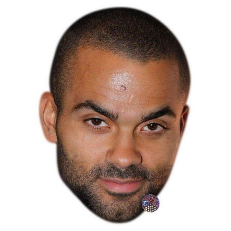 Masque en carton 2D Tony PARKER - Basket - Taille A4