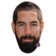 Masque en carton 2D Nikola KARABATIC - Hand Ball - Taille A4