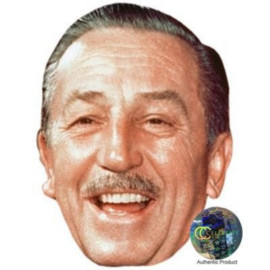 Masque en carton 2D Walt Disney - Célébrité - Taille A4