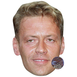 Masque en carton 2D Rocco Siffredi - Acteur - Taille A4