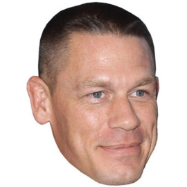 Masque en carton 2D John Cena - Catch - Taille A4