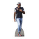Figurine en carton taille réelle - Carlos Sainz - Pilote de Formule 1 - Espagnol - Hauteur 180 cm