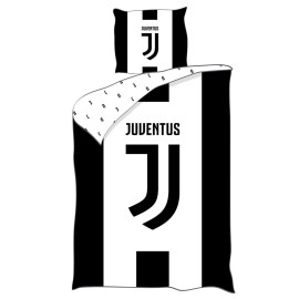 Parure de lit réversible Football - Juventus de Turin - 140 cm x 200 cm