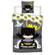 Parure de lit réversible Batman - 140 cm x 200 cm