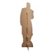Figurine en carton taille réelle - Jason Momoa - Tenue Rose et Violette - Acteur Américain - Hauteur 195 cm