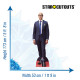 Figurine en carton taille réelle - Stanley Tucci - Costume Bleu - Acteur et Réalisateur Américain - Hauteur 173 cm