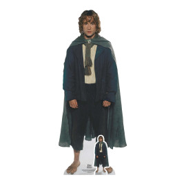 Figurine en carton taille réelle - Peregrin Touque - Le Seigneur des Anneaux - Hauteur 135 cm