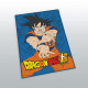 Tapis - Dragon Ball Z - Son Goku - Bleu - 80 cm x 120 cm