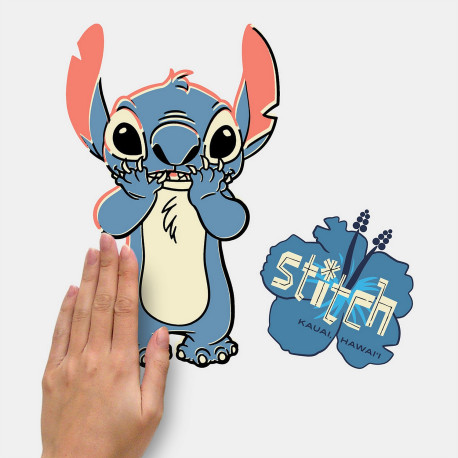Obtenez votre autocollant Stitch gratuit Smile Kid - Style cousu exclusif  !