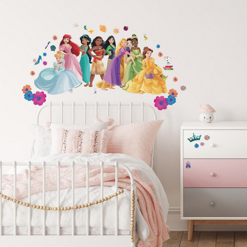 Lot 3 planches de Stickers Princesse Autocollant - GUIZMAX - Disney -  Enfant - Mixte - Blanc