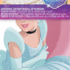 Stickers repositionnables - Princesses Disney et Motifs Floraux - 91 cm x 42 cm