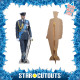 Figurine en carton taille réelle - Prince William - en Uniforme de la Royale Air Force - Hauteur 192 cm