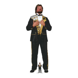 Figurine en carton taille réelle - Ted DiBiase - Catcheur Américain WWE - Hauteur 192 cm