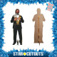 Figurine en carton taille réelle - Ted DiBiase - Catcheur Américain WWE - Hauteur 192 cm
