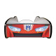 Lit + Matelas - Lit Enfant Racing Car Hero - Transformers - Optimus Prime Car - Rouge et Bleu - 140 x 70 cm