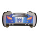 Lit LED + Matelas - Lit Enfant Optimus Prime Car - Rouge et Bleu - 140 x 70 cm
