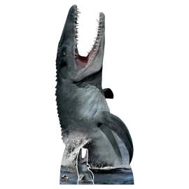 Figurine en carton JURASSIC WORLD Jurassic officiel Dinosaure World Mosasaurus 189 cm
