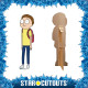 Figurine en carton - Rick et Morty - Morty Smith - Hauteur 92 cm