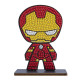 Kit figurine en bois à diamanter - Iron Man Marvel - 11 cm