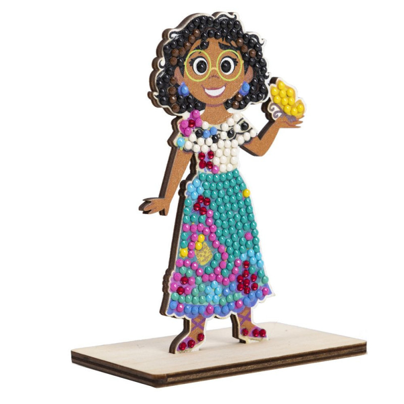 Kit figurine en bois à diamanter - Mirabel Encanto Disney - 11 cm