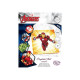 Carte à diamanter - Iron Man de Marvel 18x18cm - Crystal Art