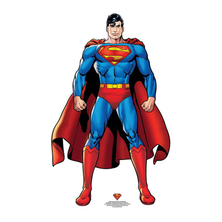 Figurine en carton - Superman - DC Comics - Hauteur 92 cm