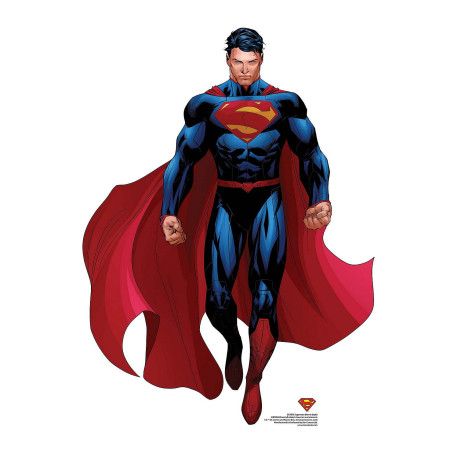 Figurine en carton - Superman - Hauteur 92 cm