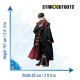 Figurine en carton - Harry Potter - Style Animé - Hauteur 167 cm