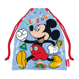 Sac de pique-nique - Disney Mickey "Let's Go" - 26,5x21,5 cm